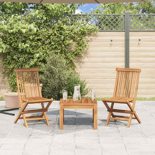 Chaises pliables de jardin en Bois de teck solide