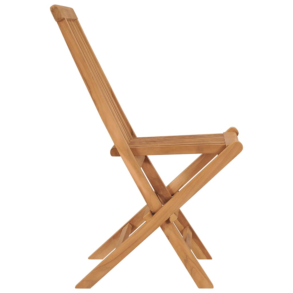 Chaises pliables de jardin en Bois de teck solide