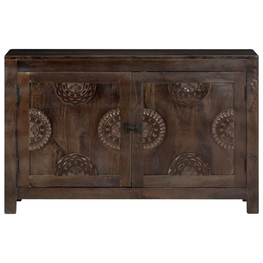 Buffet avec dessin sculpté en Bois de manguier massif