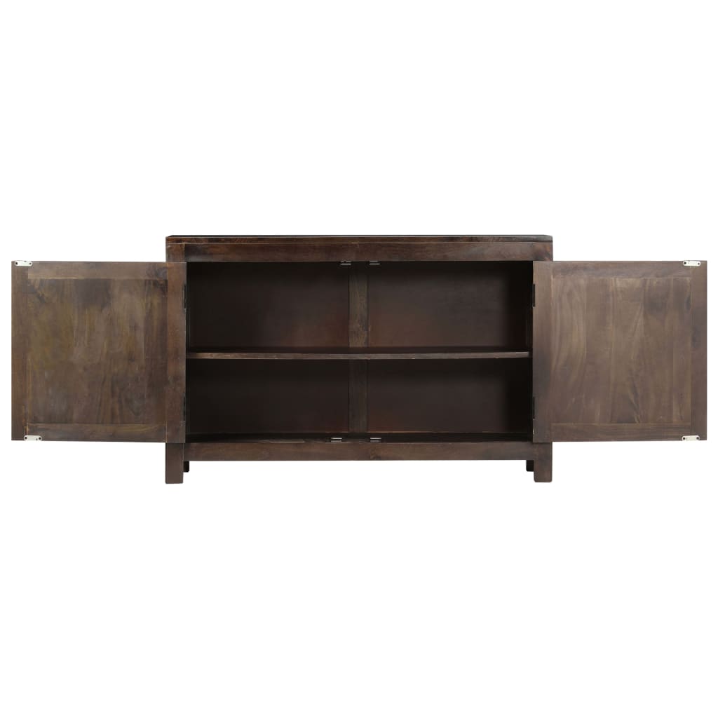 Buffet avec dessin sculpté en Bois de manguier massif