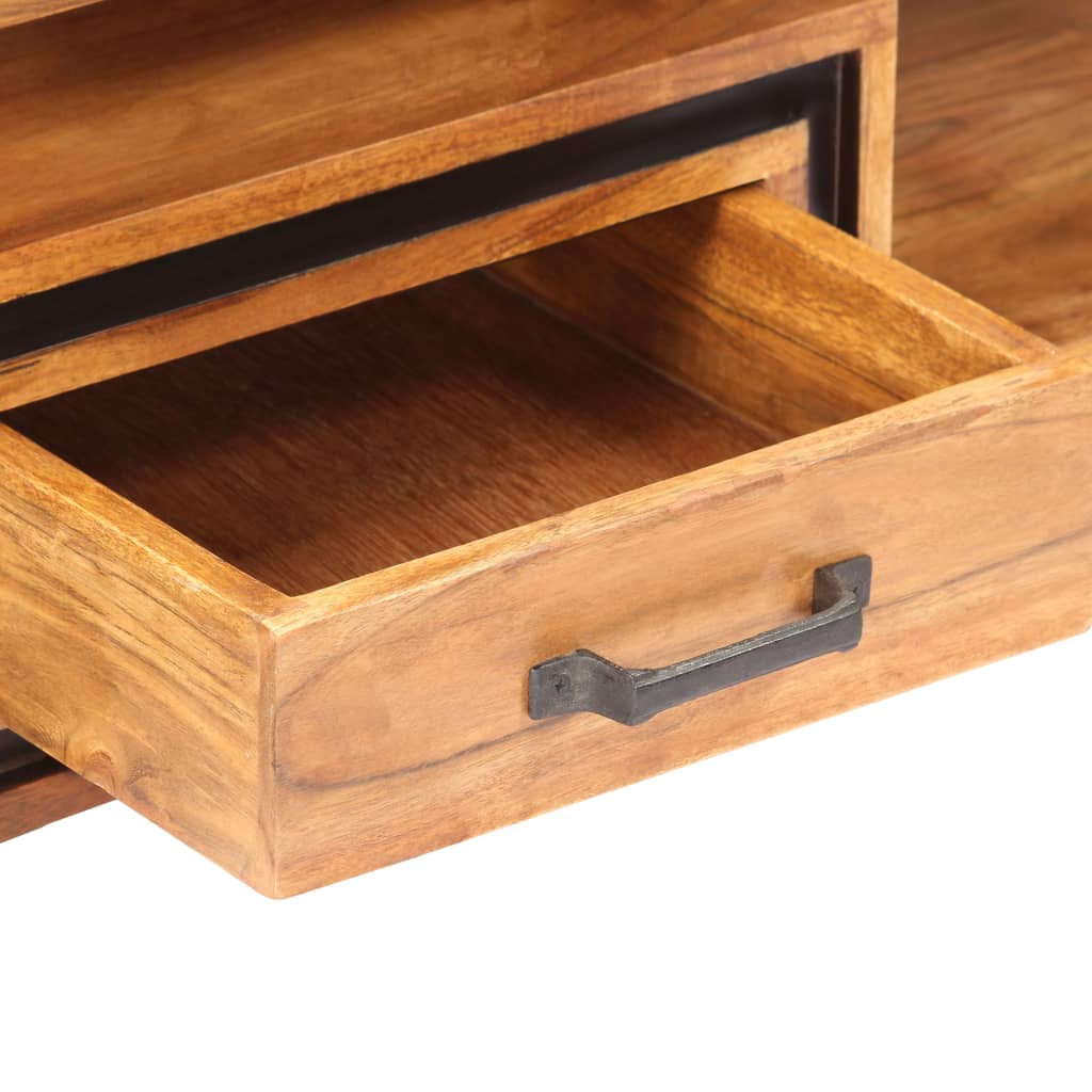Table basse d'acacia