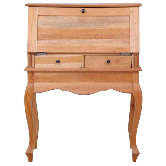 Bureau secrétaire  Bois d'acajou massif