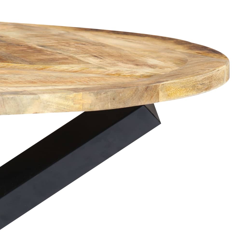 Table à manger Rond  Bois de manguier massif