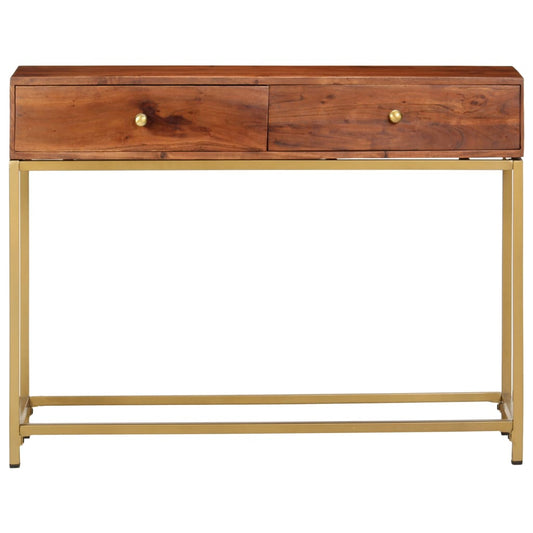 Table console en Bois d'acacia massif
