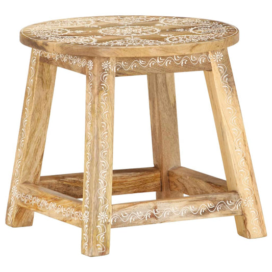 Tabouret peint à la main
