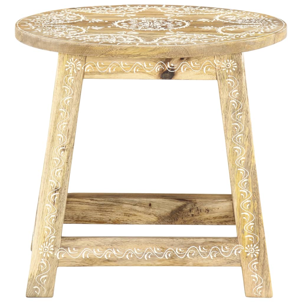 Tabouret peint à la main