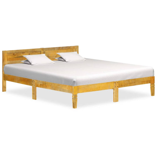 Cadre de lit  bois de manguier massif 180 cm