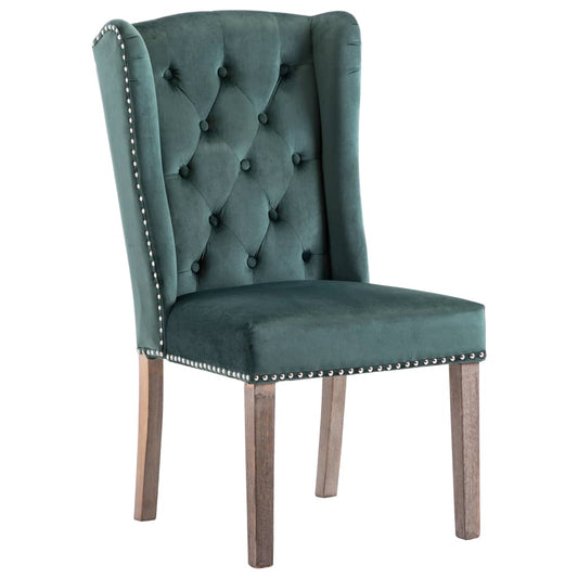 Chaise  Vert Velours