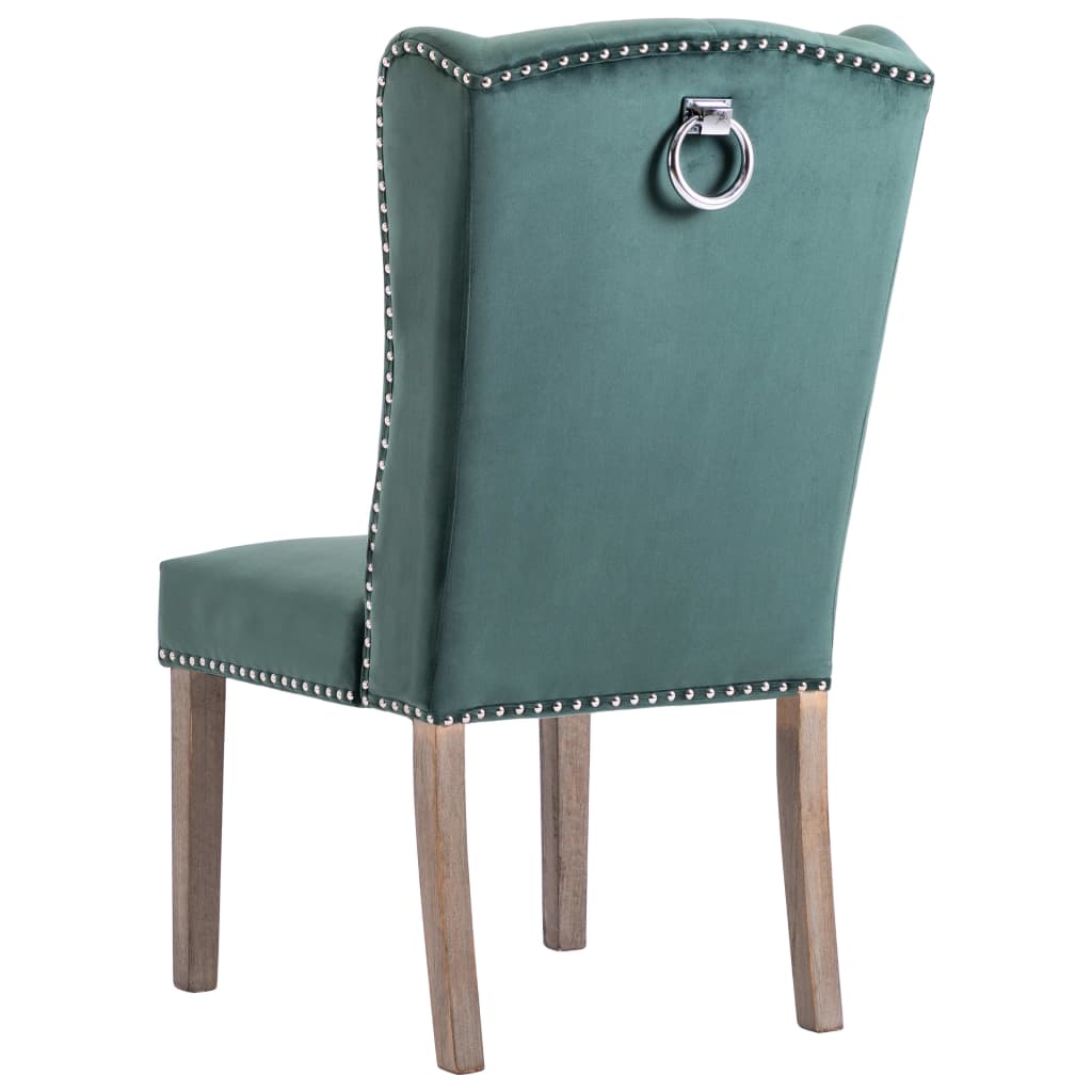 Chaise  Vert Velours