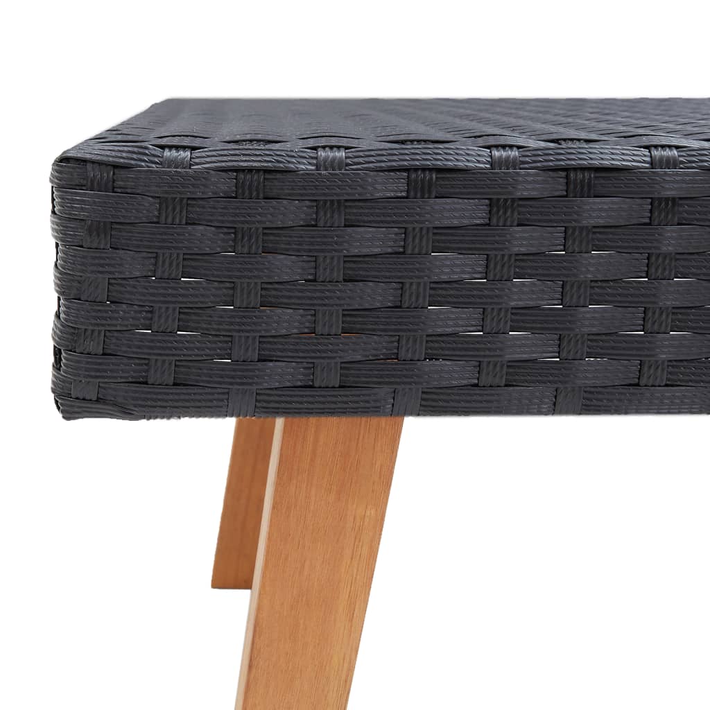 Ensemble 3 pcs  tressée Noir