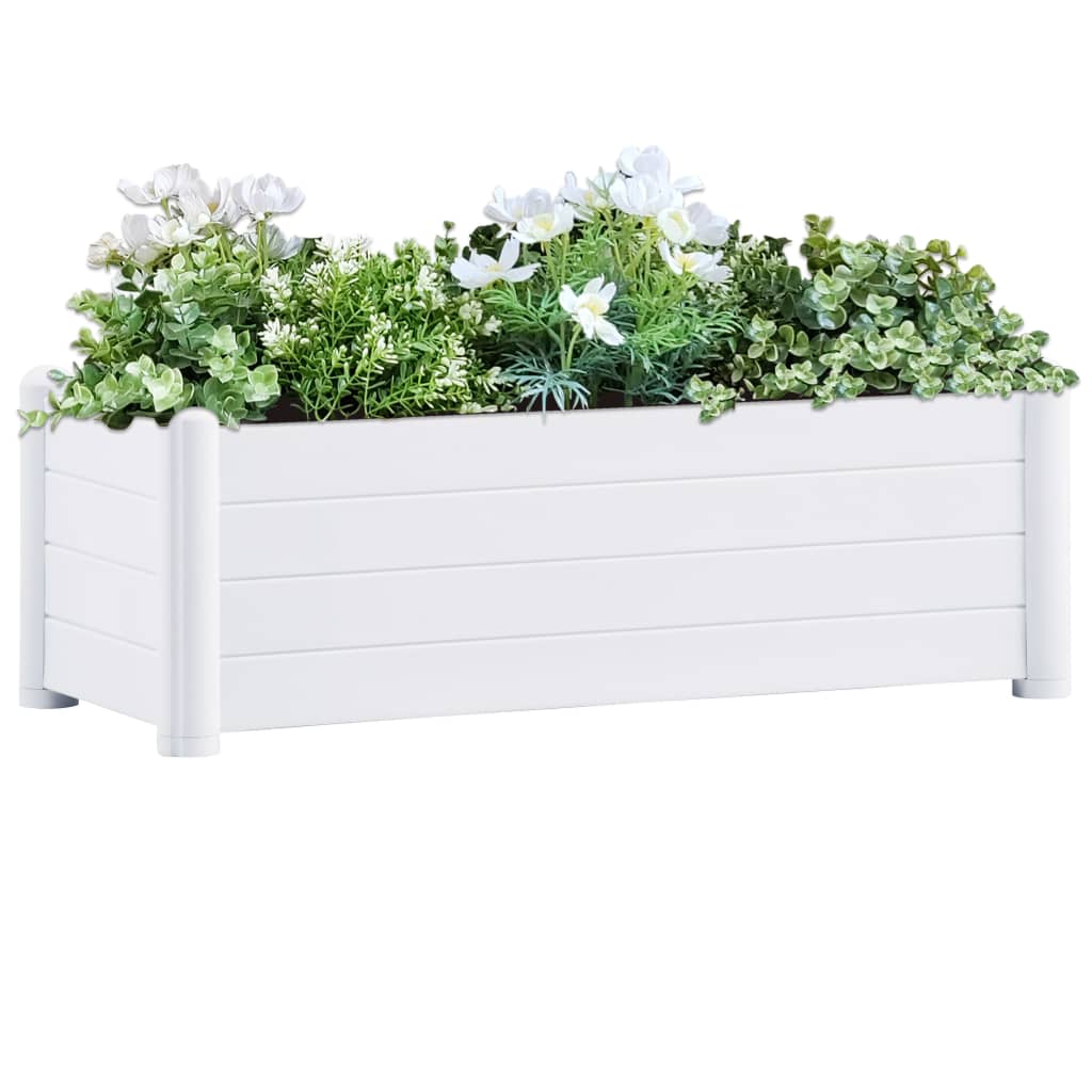 lit de jardinière   Blanc