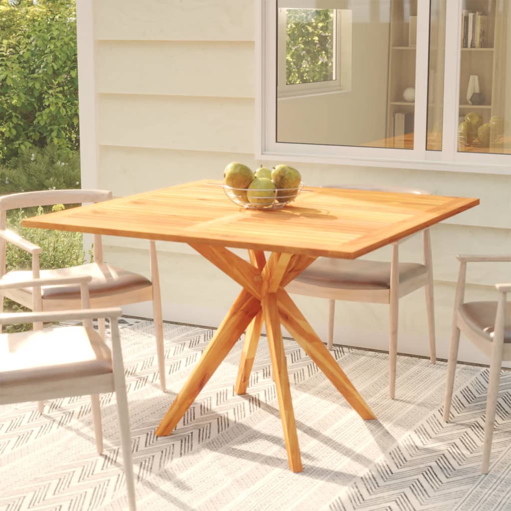 Table de jardin en Bois d'acacia solide