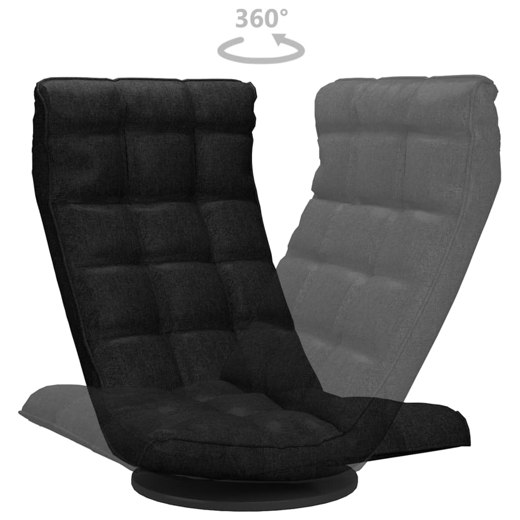 Chaise de sol Noir