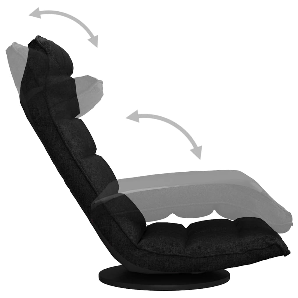 Chaise de sol Noir