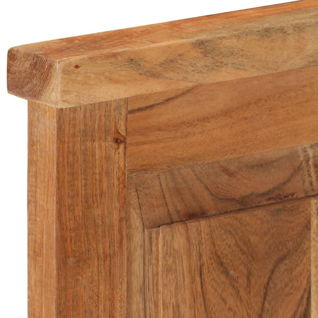 Porte-manteaux 2 pcs en bois  d'acacia