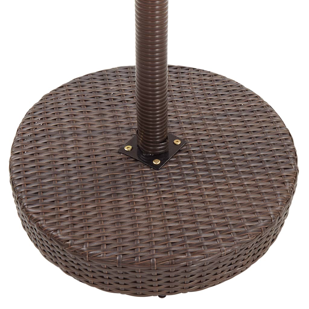 Ensemble 3pcs tressée Marron