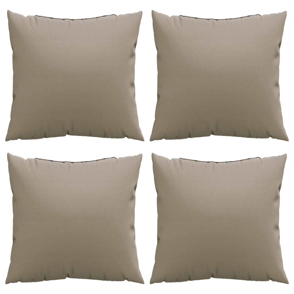 Coussins de canapé d'extérieur taupe