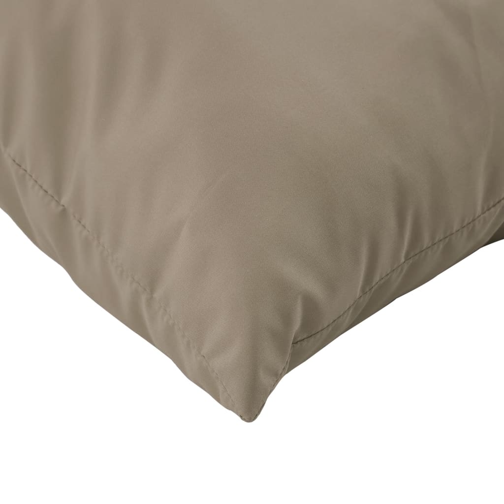 Coussins de canapé d'extérieur taupe
