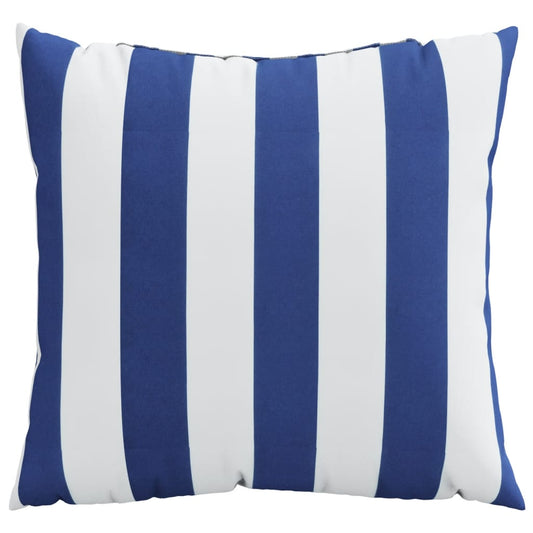 Coussins Rayures Blue/ blanc