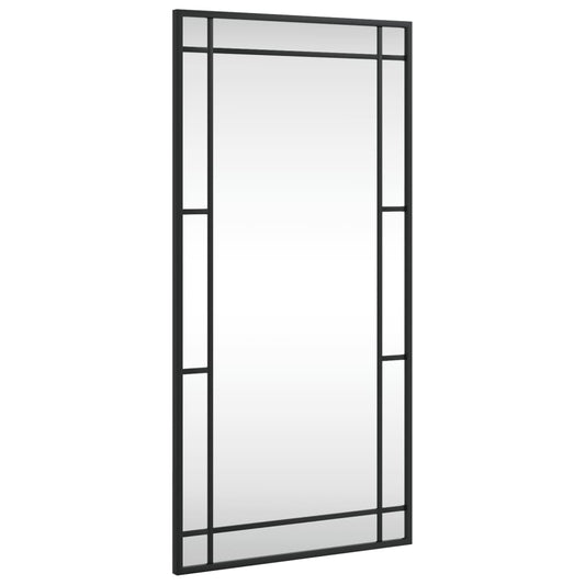 Miroir mural noir 40x80 cm
