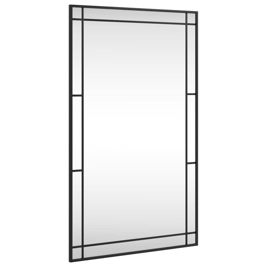 Miroir mural noir 60x100 cm