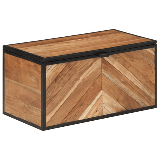 Boîte  bois d'acacia