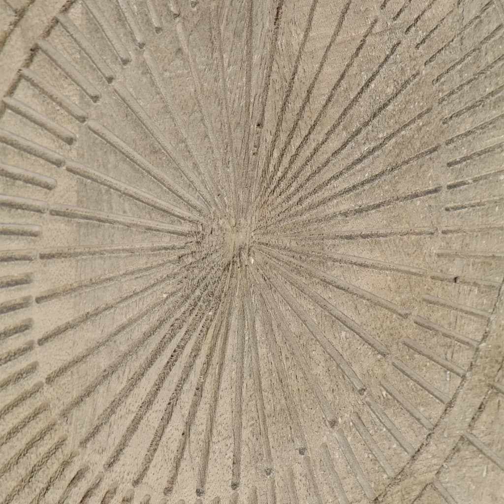 Table de chevet en bois de manguier