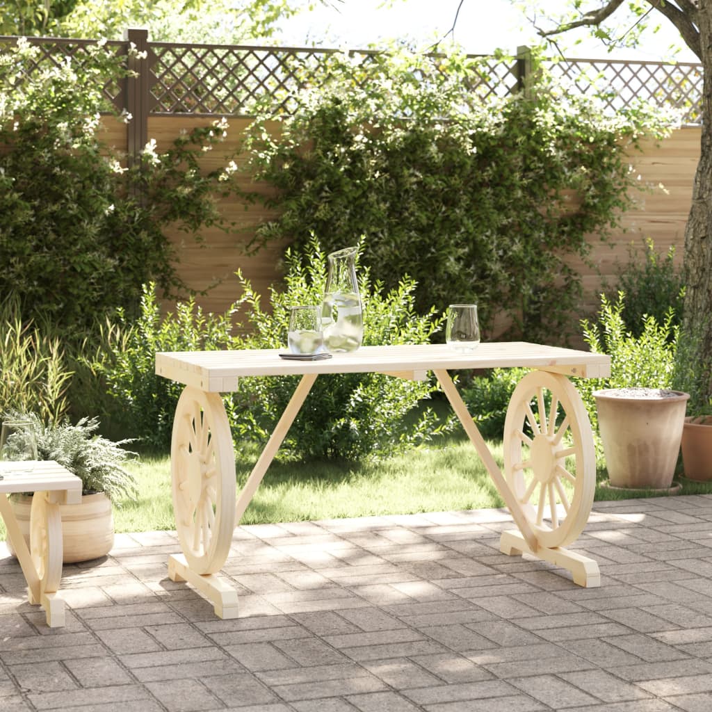 Table de jardin