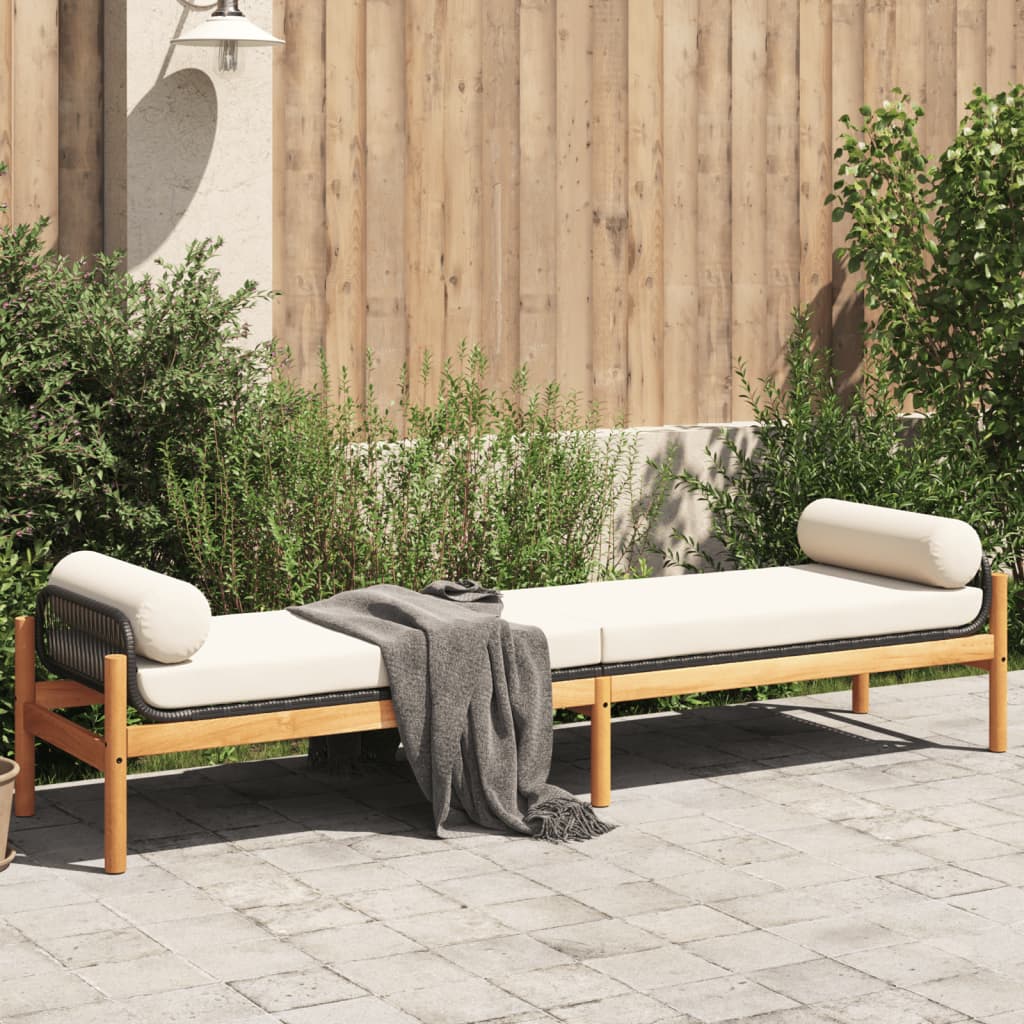 Banc de jardin en bois acacia