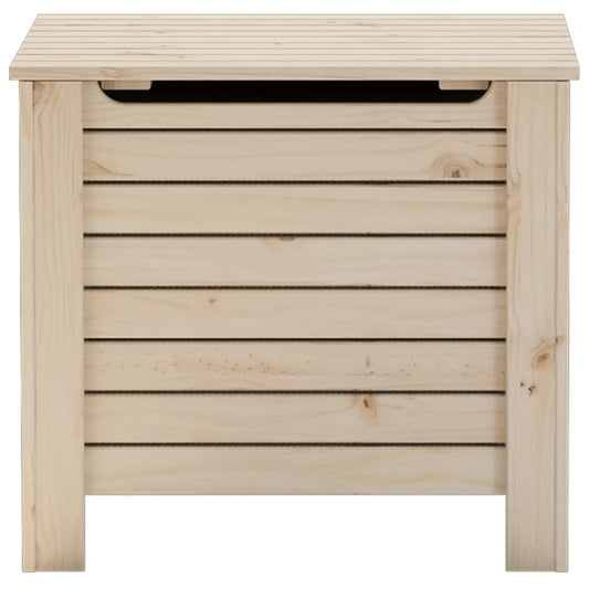 Boîte de rangement en bois massif de pin
