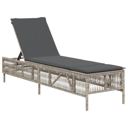 Chaise longue avec gris nora