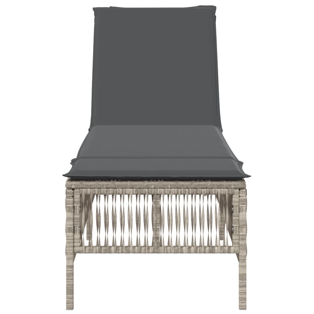 Chaise longue avec gris nora