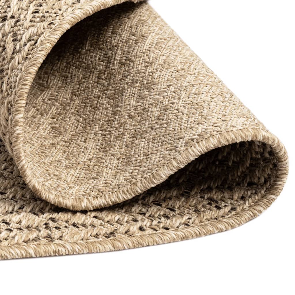 Tapis ZIZUR  200 cm  jute intérieur et extérieur