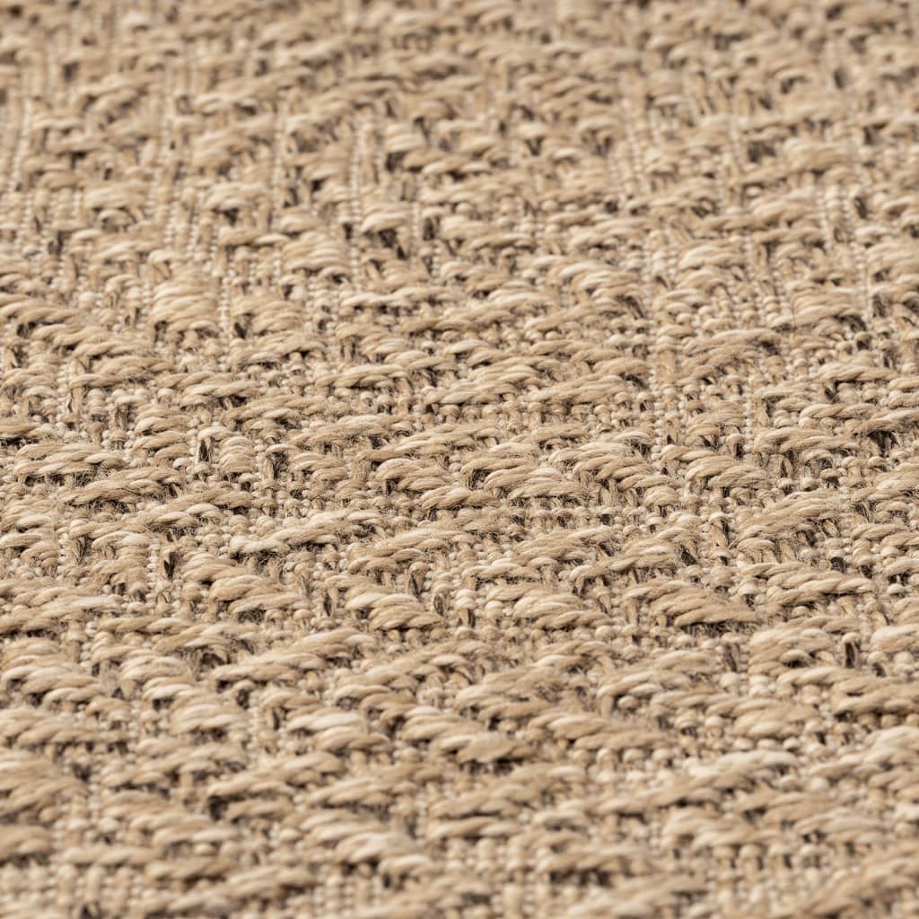Tapis ZIZUR  200 cm  jute intérieur et extérieur