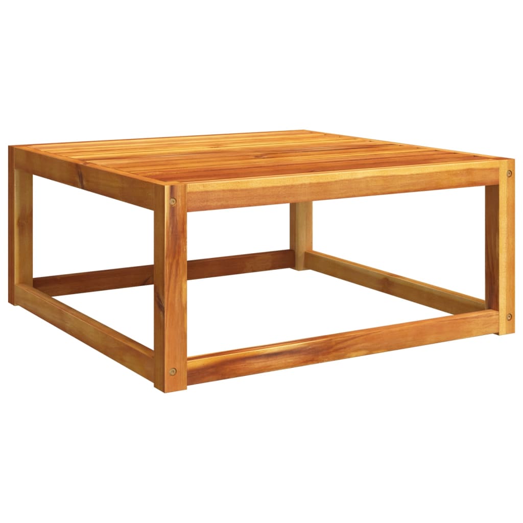 Table de jardin en bois massif d'acacia