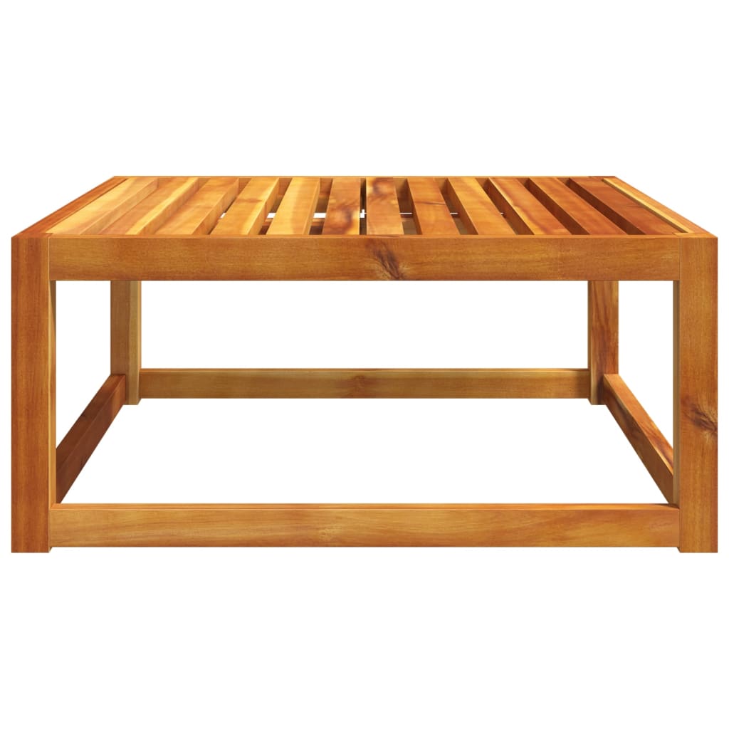 Table de jardin en bois massif d'acacia