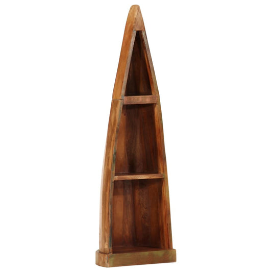 étagère bateau en bois