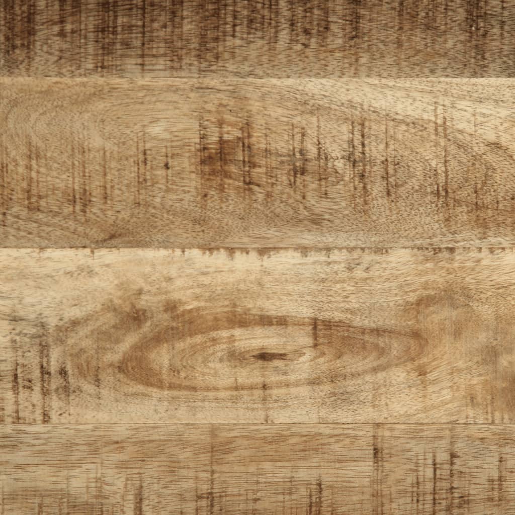 Table console bois massif de manguier brut