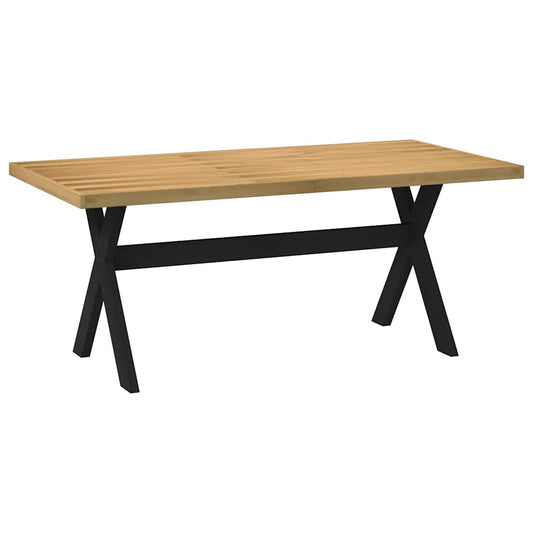 Table à manger pieds en forme de X