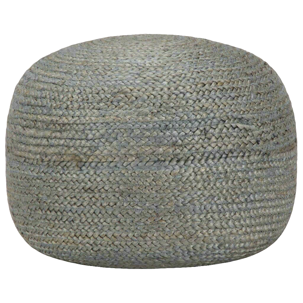 Pouf  Vert olive en Jute
