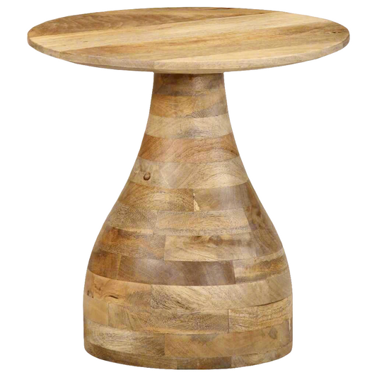 Table d'appoint en bois de manguier massif