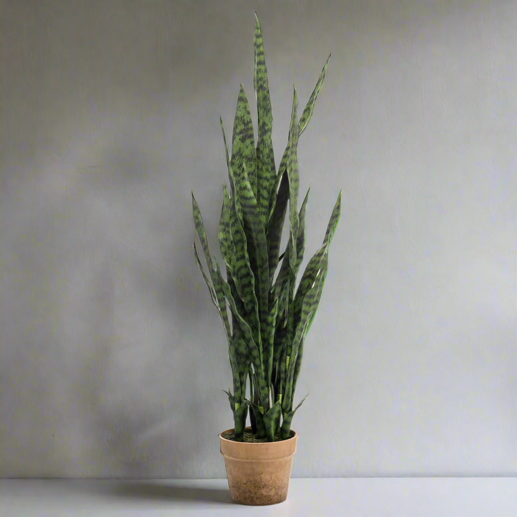 Plante artificielle Sanseveria en pot 84 cm