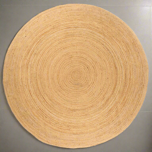 Tapis Jute tressé  Rond